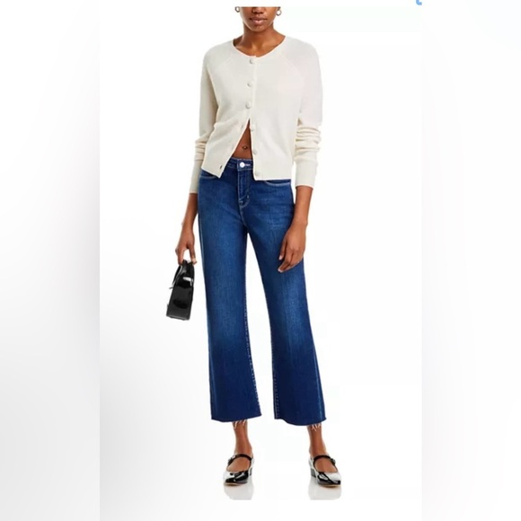 L’Agence Wanda Crop Blue Women's Jeans 29 - Picture 2 of 11